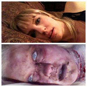 Cincinnati Makeup Artist Jodi Byrne Special FX Dead Woman from the Movie Sydne